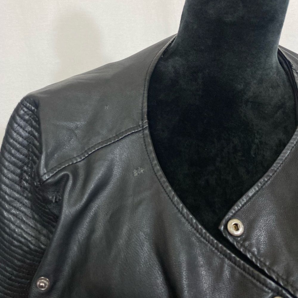 Top Shop leather jacket - Picture 4 of 8